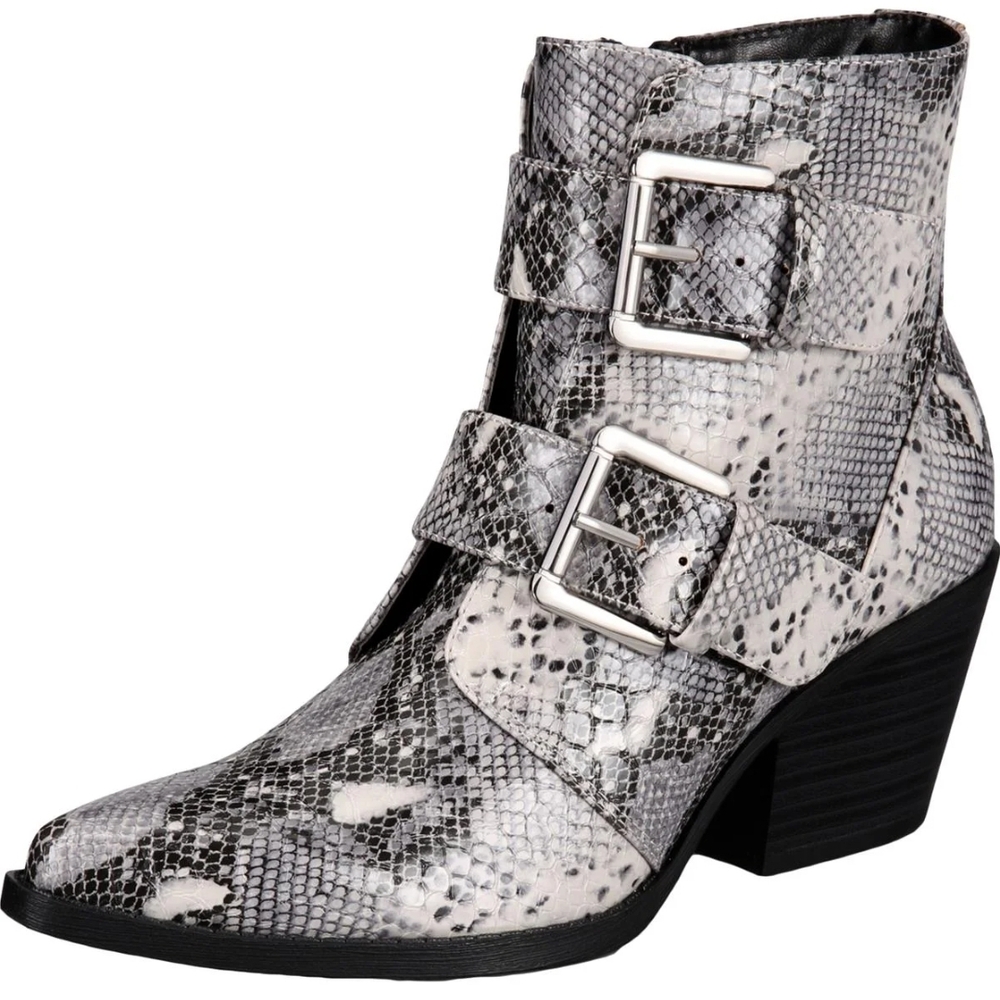 Esprit Alyvia  Snakeskin Look  Ankle Boots